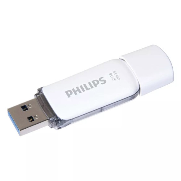 Флаш памет USB 3.0 32 GB Snow PHILIPS ➤ топ цена ➤ dshome.bg