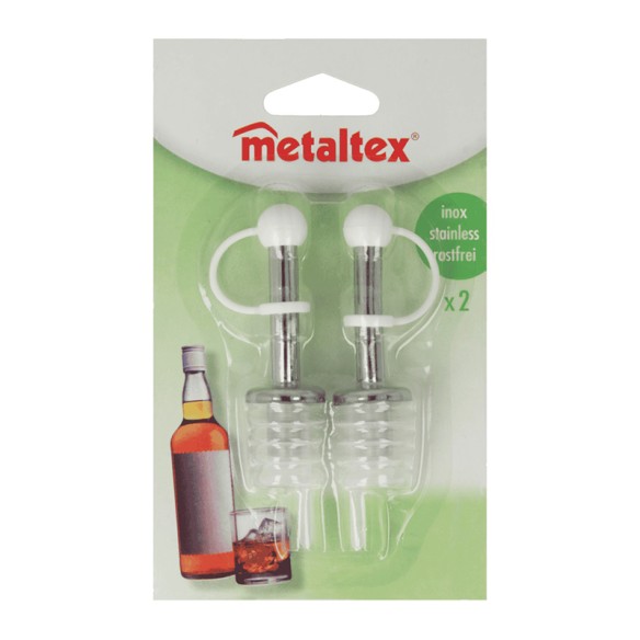 Дозатор за бутилки 2 бр. Basic METALTEX ➤ топ цена ➤ dshome.bg