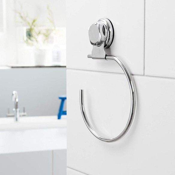 Закачалка пръстен за баня с вакуум Bestlock Bath COMPACTOR ➤ топ цена ➤ dshome.bg