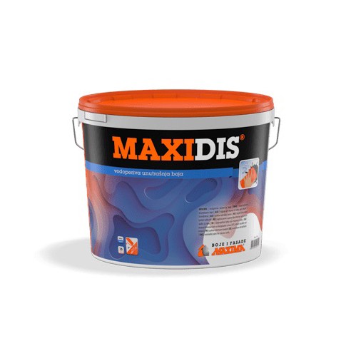 Водоустойчива интериорна боя Maxidis база А 15 л MAXIMA ➤ топ цена ➤ dshome.bg