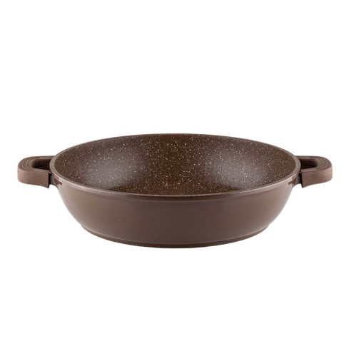 Плитка тенджера 32x7.5 см 4.3 л шоколад Mia MUHLER ➤ топ цена ➤ dshome.bg