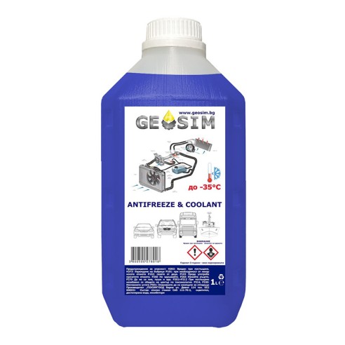 Антифриз G11 -35°С 1 л GEOSIM - 1