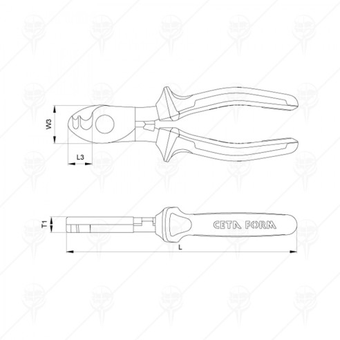 Клещи резачки мини 115мм 4.5" PREMIUM - 2