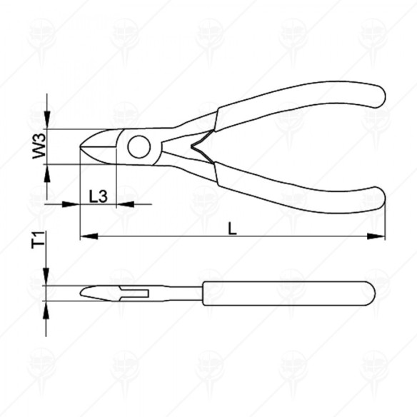 Клещи резачки 110мм CETA-FORM