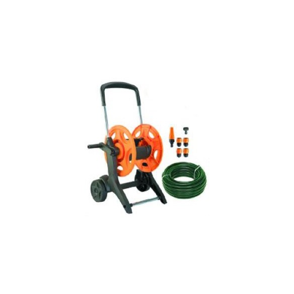Комплект макара Eurotank plus с 20м маркуч 1/2" и конектори