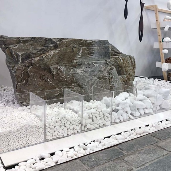 Камъчета за декорация 6-10 см Pebbles White Thasos AKROLITHOS - на кг - 6