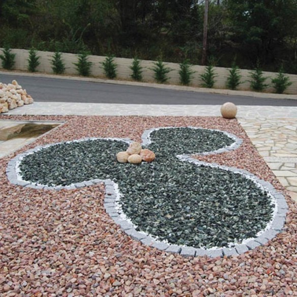 Камъчета за декорация 4-8 см Pebbles Green AKROLITHOS - на кг - 2