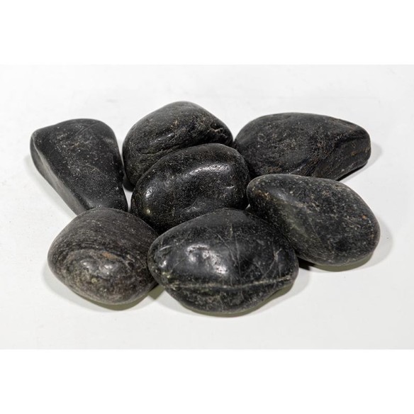 Камъчета за декорация 4-7 см Pebbles Black AKROLITHOS - на кг - 1