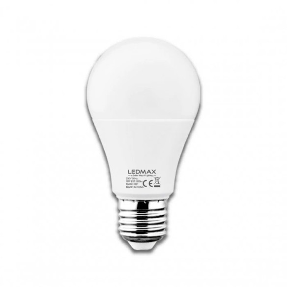 LED Крушка 12W /Е27/230V 6500K A60 IP20 CE/EMC