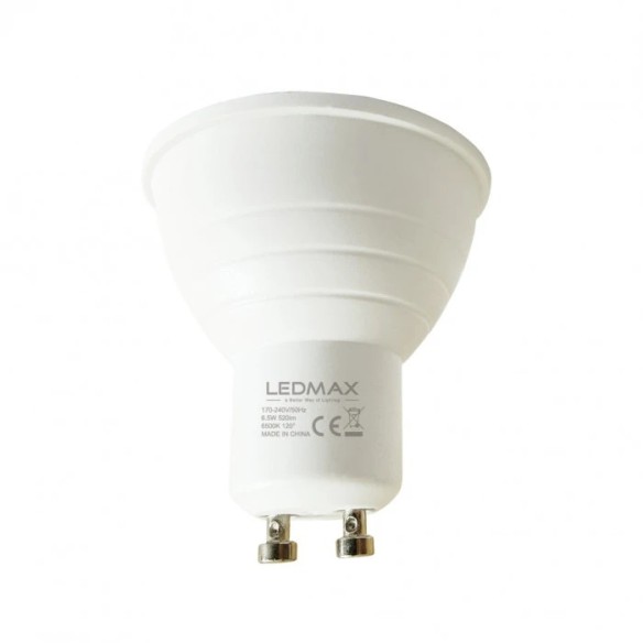 LED Крушка 6,5W GU10 6500K, 220-240V
