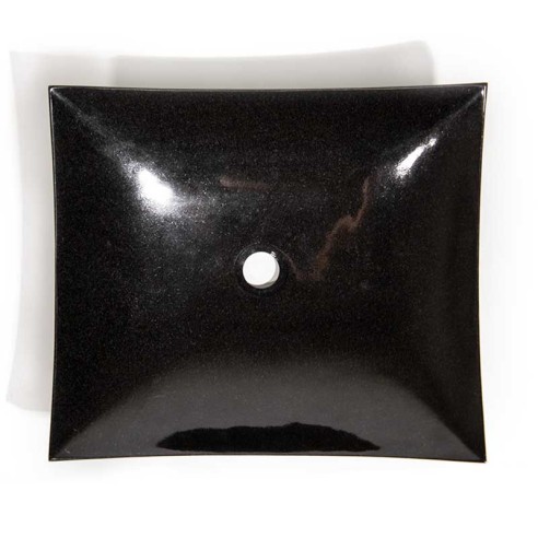 Умивалник Washbasin SC Black 40x46x14 cm AKROLITHOS - 6