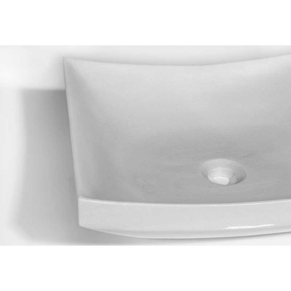 Умивалник Washbasin SC White 40x46x14 cm AKROLITHOS - 6