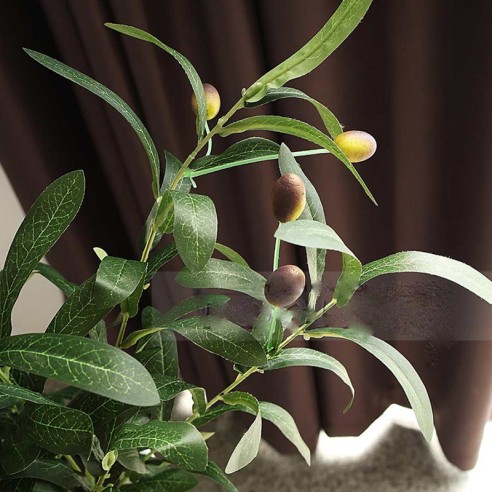 Декоративна клонка Маслина 94 см ➤ топ цена ➤ dshome.bg