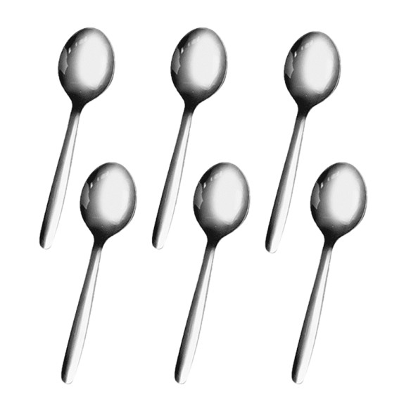 Комплект лъжици за основно хранене 6 бр. JAZZ ➤ топ цена ➤ dshome.bg