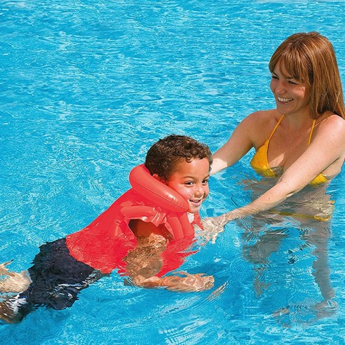 Детска надуваема жилетка 50x47 см INTEX ➤ топ цена ➤ dshome.bg