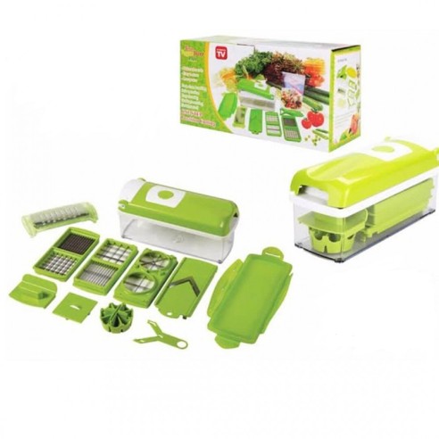 Кухненско ренде 10в1 Nicer Dicer Plus Genius ➤ топ цена ➤ dshome.bg