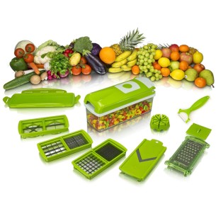 Кухненско ренде 10в1 Nicer Dicer Plus Genius ➤ топ цена ➤ dshome.bg