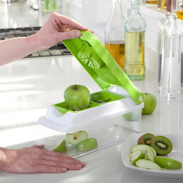 Кухненско ренде 10в1 Nicer Dicer Plus Genius ➤ топ цена ➤ dshome.bg