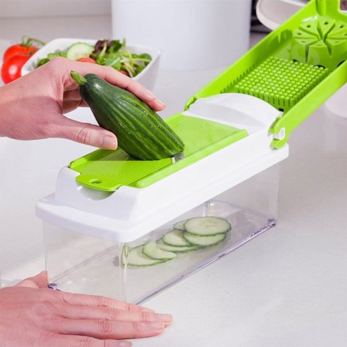 Кухненско ренде 10в1 Nicer Dicer Plus Genius ➤ топ цена ➤ dshome.bg