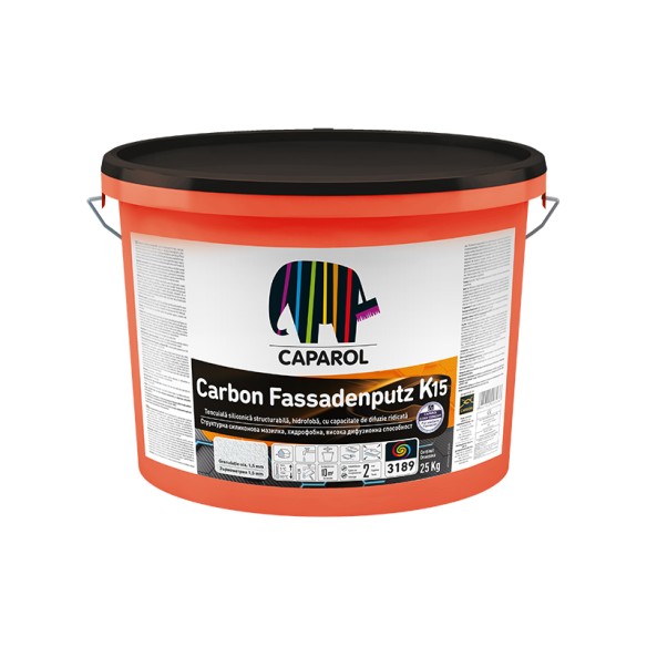 Мазилка carbon fassadenputz к15 бяла 25 кг caparol ➤ топ цена ➤ dshome.bg