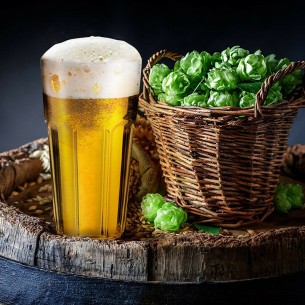 Стъклена чаша за бира - 1 2