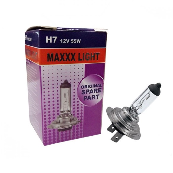 Халогенна крушка за кола H7 55 W 12 V MAXXX LIGHT ➤ топ цена ➤ dshome.bg