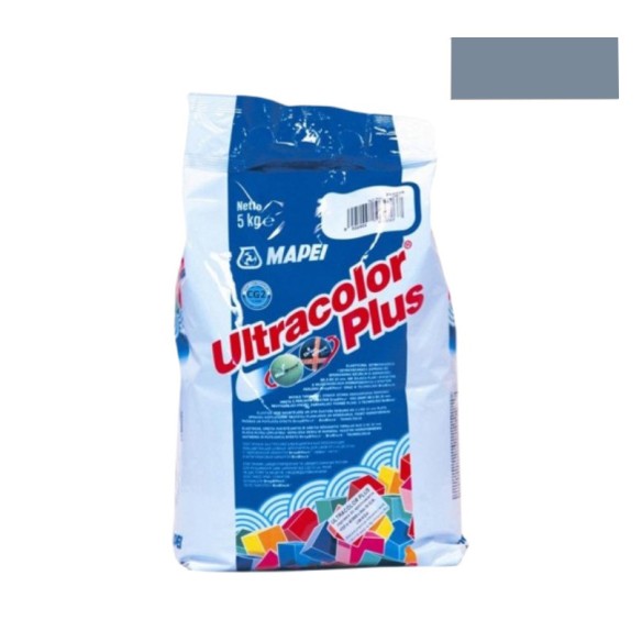 Фугираща смес Ultracolor Plus дворцово сива 5 кг MAPEI ➤ топ цена ➤ dshome.bg