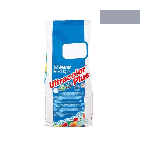 Фугираща смес Ultracolor Plus арктическо сива 2 кг MAPEI ➤ топ цена ➤ dshome.bg