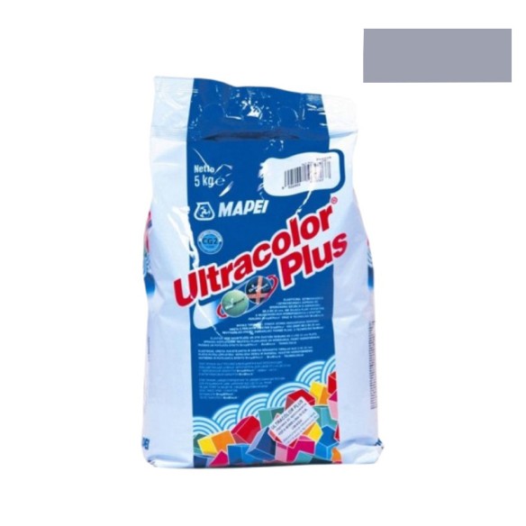 Фугираща смес Ultracolor Plus арктическо сива 5 кг MAPEI ➤ топ цена ➤ dshome.bg