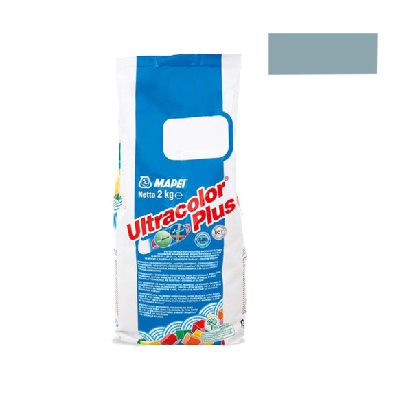 Фугираща смес Ultracolor Plus сиво-зелена 2 кг MAPEI ➤ топ цена ➤ dshome.bg