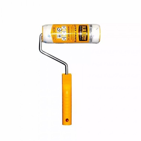 Валяк с дръжка 18 см 10 мм Ф48 мм Microsmart 10 HARDY ➤ топ цена ➤ dshome.bg