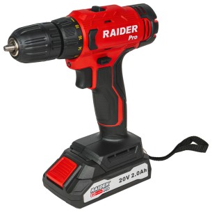 Акумулаторна бормашина с 2 скорости 10 мм RDP-SPCD20 Set RAIDER ➤ топ цена ➤ dshome.bg 2