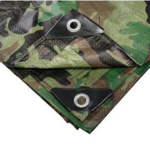 Подсилено камуфлажно покривало 3x5 м 90 гр/м2 Camoforest BRADAS ➤ топ цена ➤ dshome.bg 2