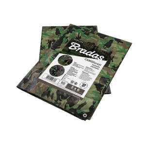 Подсилено камуфлажно покривало 3x5 м 90 гр/м2 Camoforest BRADAS ➤ топ цена ➤ dshome.bg