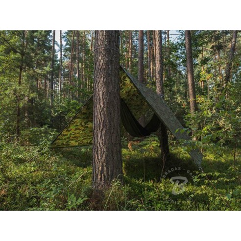 Подсилено камуфлажно покривало 3x5 м 90 гр/м2 Camoforest BRADAS ➤ топ цена ➤ dshome.bg