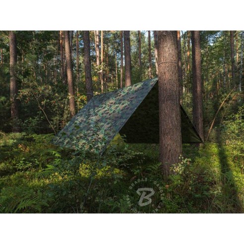 Подсилено камуфлажно покривало 3x5 м 90 гр/м2 Camoforest BRADAS ➤ топ цена ➤ dshome.bg
