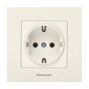 Контакт 16A Karre Plus цвят крем PANASONIC - 1