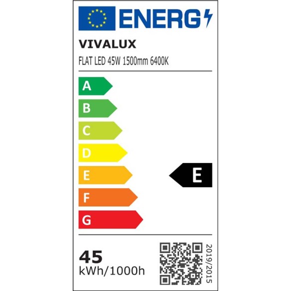 LED осветително тяло Flat 45 W 150 см 6400 K VIVALUX ➤ топ цена ➤ dshome.bg