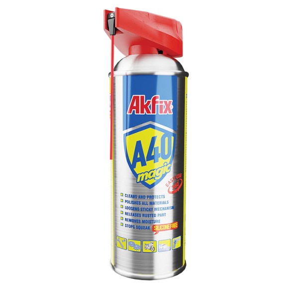 Защитен спрей А40 с 360° дюза 400 мл Magic AKFIX ➤ топ цена ➤ dshome.bg
