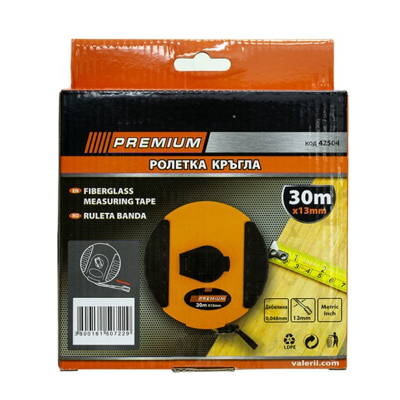 Кръгла ролетка 30 м PREMIUM ➤ топ цена ➤ dshome.bg