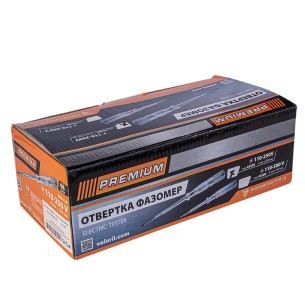 Отвертка фазомер 3x140 мм 110-500 V PREMIUM ➤ топ цена ➤ dshome.bg 2