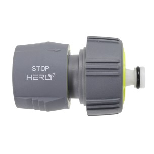Конектор 1/2" Ж за маркуч 3/4" Stop функция Pro HERLY ➤ топ цена ➤ dshome.bg 2
