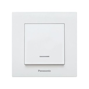 Светещ ключ сх.1 Karre Plus бял PANASONIC - 1