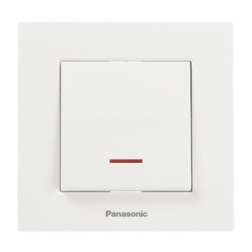 Светещ ключ сх.1 Karre Plus бял PANASONIC - 2