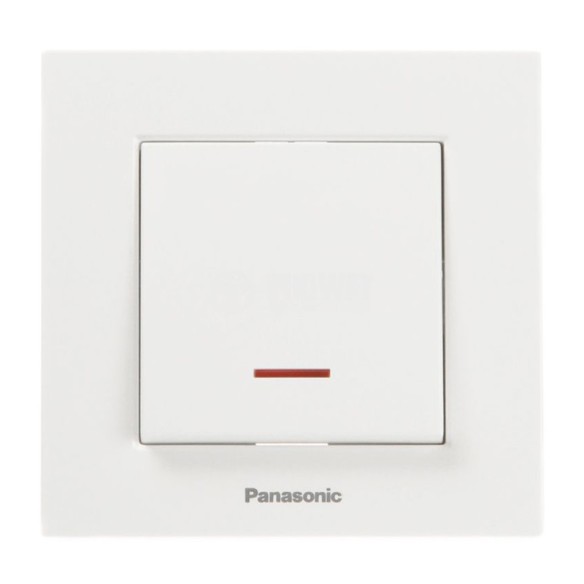 Светещ ключ сх.1 Karre Plus бял PANASONIC - 2