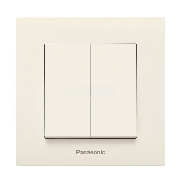 Двоен ключ сх.5 Karre Plus цвят крем PANASONIC - 1