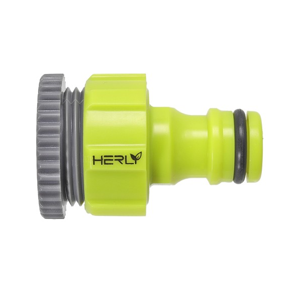 Адаптер 1/2" М с резба 1/2"-3/4" Ж S-line HERLY ➤ топ цена ➤ dshome.bg