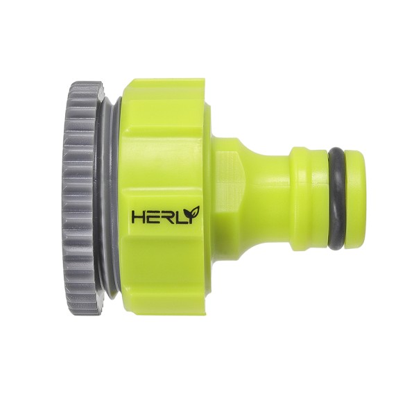 Адаптер 1/2" М с резба 3/4"-1" Ж S-line HERLY ➤ топ цена ➤ dshome.bg