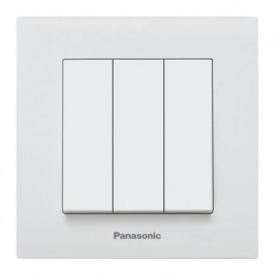 Троен ключ сх.1 Karre Plus бял PANASONIC - 1