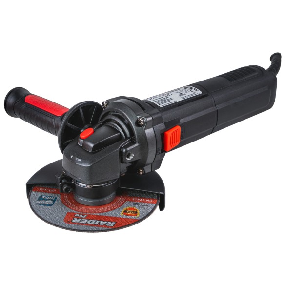 Ъглошлайф 750 W 125 мм Black Edition RDP-AG80 RAIDER ➤ топ цена ➤ dshome.bg